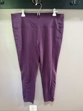 Skechers Plum Athletic Leggings XXL